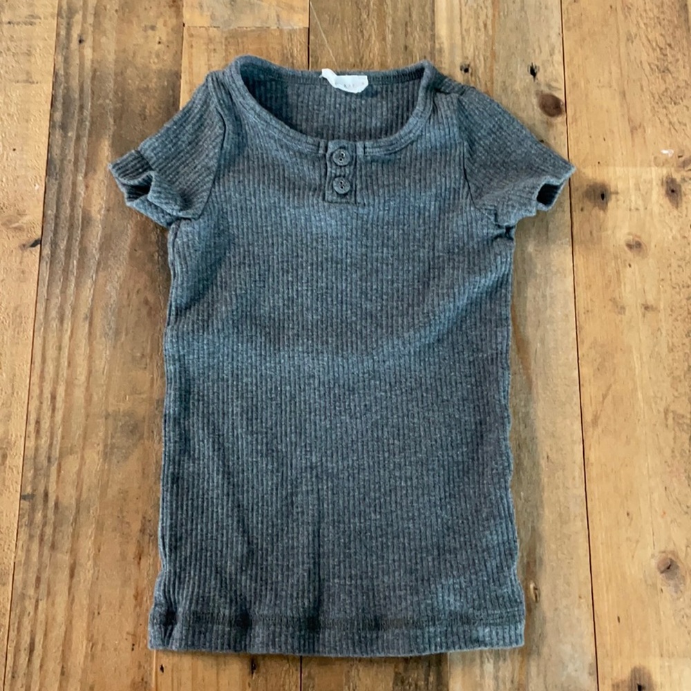 Jamie Kay gray ribbed top